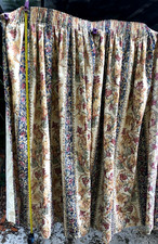 Mostyns Curtains L115cmxW191cm approx each Lined Good Quality Gobelin Style