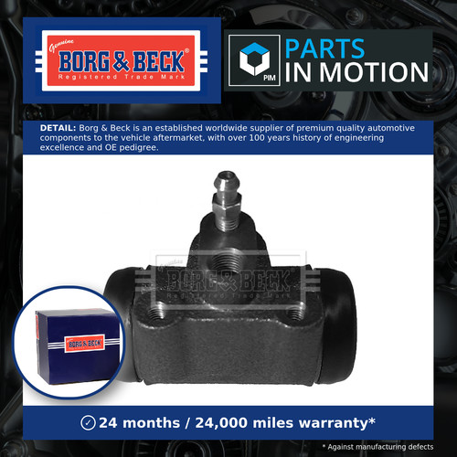 Wheel cylinder rear - cylinder,