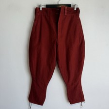 WW1 French Red Breeches Pants 1930s Hollywood Costume Named Actor