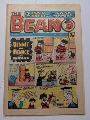 Beano comic 1982 july - comic, 12th