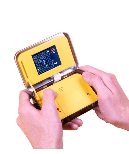 Pac man arcade game tin - in,