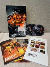 Insanity Work Out from Beachbody DVD Set Home Workout Fitness 13 discs + recipes