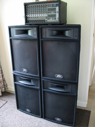 Peavey behringer a 250w - p/a,
