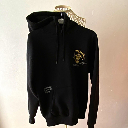 Pull bear black - black, skeleton