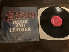 Saxon Denim And Leather LP