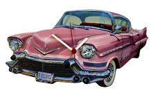 Elvis Presley Car Clock - Pink