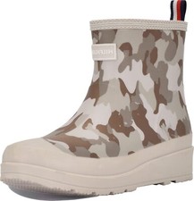 Tommy Hilfiger Women's Breezi2 Rain Boot, Grey Multi, 10