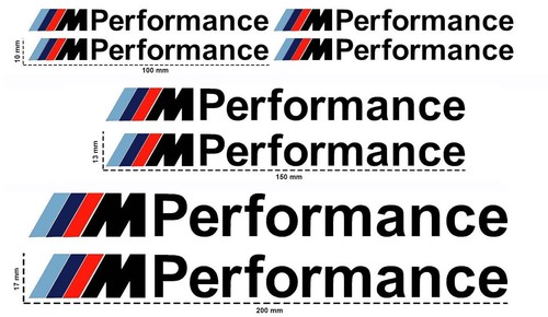 Performance sticker bmw - x, m