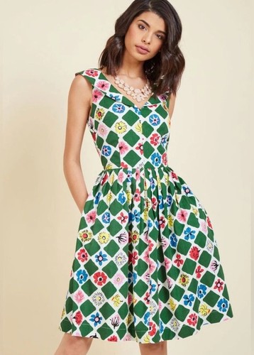 Emily finn green retro - green,