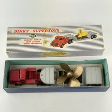 Vintage Boxed Dinky Supertoys No. 986 Mighty Antar Low Loader With Propeller