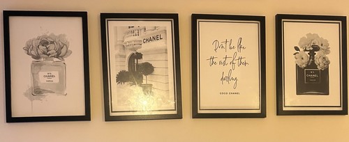 Chanel picture frames - picture,