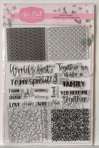 Apple blossom stamps perfect - blossom,