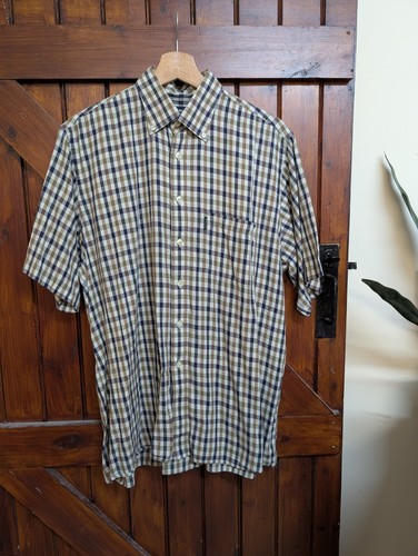 Aquascutum men check - check, short