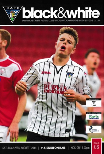 Dunfermline athletic 2014 - dunfermline, 2014/15