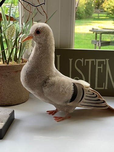 Rare vintage steiff grey - rare,