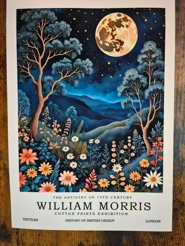 Size william morris print - size,