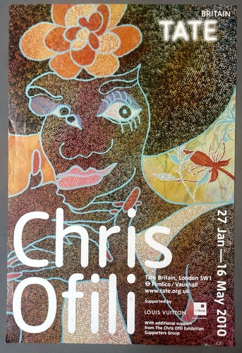 Rare original chris ofili tate - original,