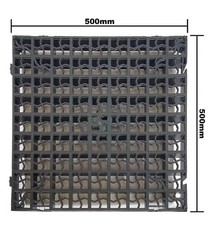 6 x Black Plastic Grids for