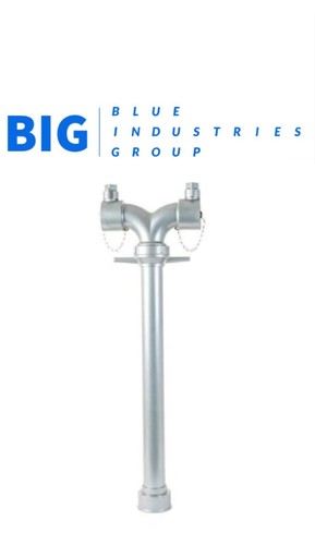 Double fire hydrant - double,