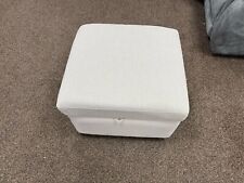 DFS CAYDANCE LIGHT GREY STORARGE FOOTSTOOL IN FABRIC RRP £299.99