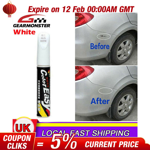 White diy car clear scratch - white,
