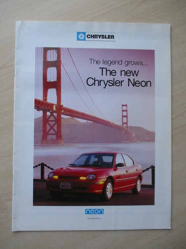 Chrysler neon sales - uk,