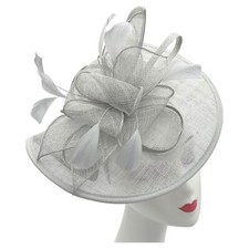 Women's Sinamay Disc Feathers