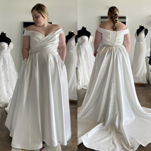Plus size wedding dresses - size,