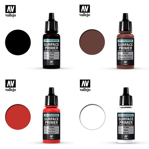Vallejo surface primer paints - vallejo,
