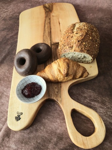 Handmade ash wood - handmade, serving