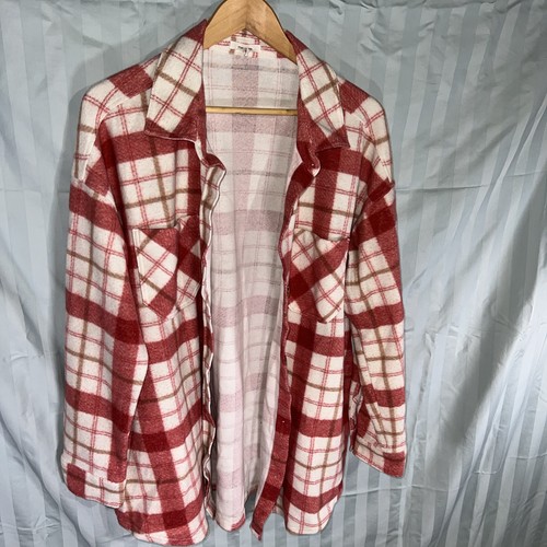 Maurices vintage plaid fleece - maurices,