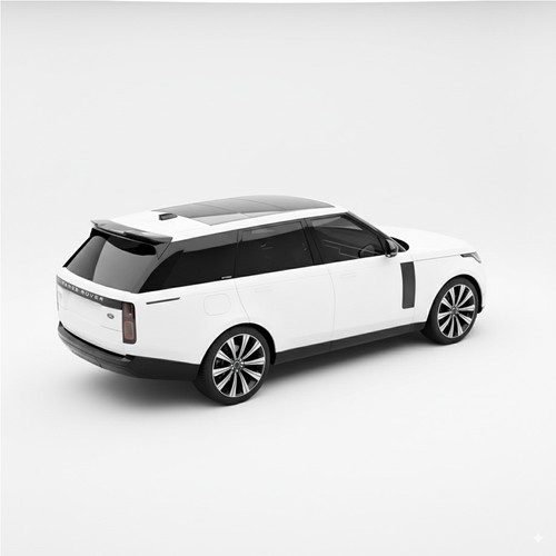 Roof spoiler rear - rear, fits