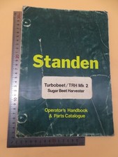Standen Turbobeet/TRH Mk 2 Sugar Beet Harvester Operator's Handbook Catalogue