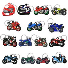 Racing Motorbike Keyring Scooter Helmet MotoGP Motorcycle Yamaha Keychain Gift