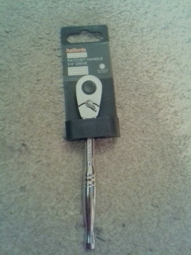 Halfords ratchet brand - 1/4,