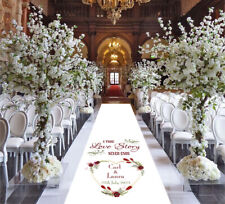 Personalised WEDDING AISLE