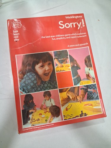 Vintage sorry family board - 'sorry',