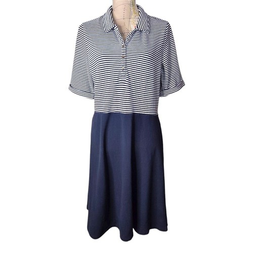 Lands end size - 14-16, nautical