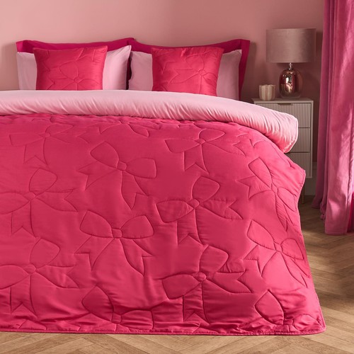 Ohs quilted bows throw - quilted,