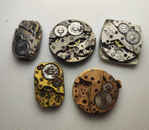 Watch lot movement - , parts