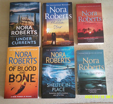 6 x Nora Roberts Book Bundle inc Partners, Risky Business, Under Currents etc.