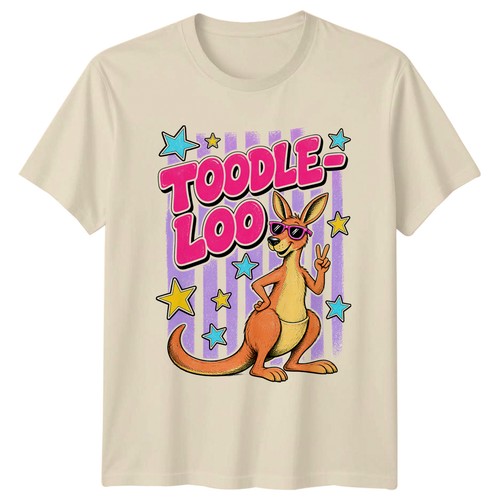 Funny kangaroo shirt - t-shirt, toodle