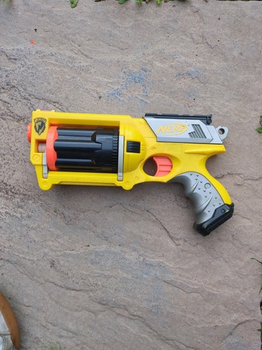 Nerf gun strike yellow - gun,