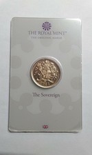 2022 Jubilee Gold Sovereign Coin (Carded)