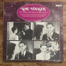 NOW, VOYAGER - MAX STEINER - FILM SCORES  NR MINT VINYL LP /INSERT/ RCA RED SEAL