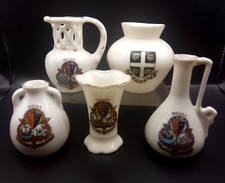 Crested China  x5 all with