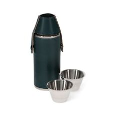 Rex London Hunter hip flask with 2 cups - Spirit of Adventure