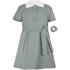 Kids Girls Gingham School