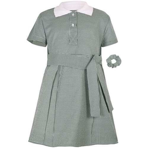 Kids girls gingham school - gingham,