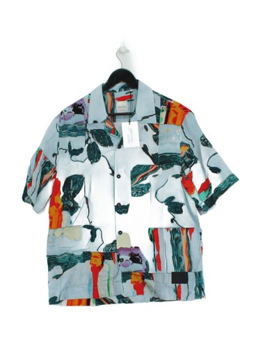 Paul smith men shirt blue - men's,